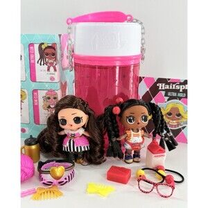 L.O.L. Surprise! Hairgoals Series 2 OFF BEAT  And Aye Aye Pirate Dolls W/Accesso
